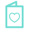 wedding card icon